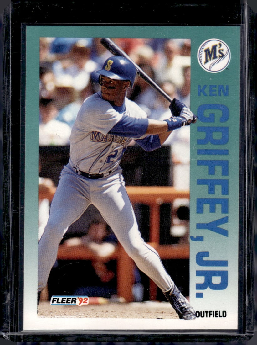 Ken Griffey Jr. 1992 Fleer #279 Mariners Baseball Card (1 of 2)