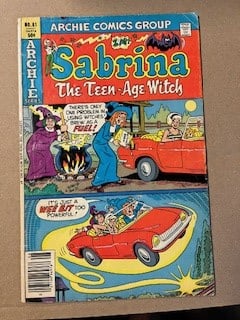 Sabrina The Teen-Age Witch Vintage Fawcett Archie Series Comic Book, 1980 #61, Mid-Grade (1 of 3)