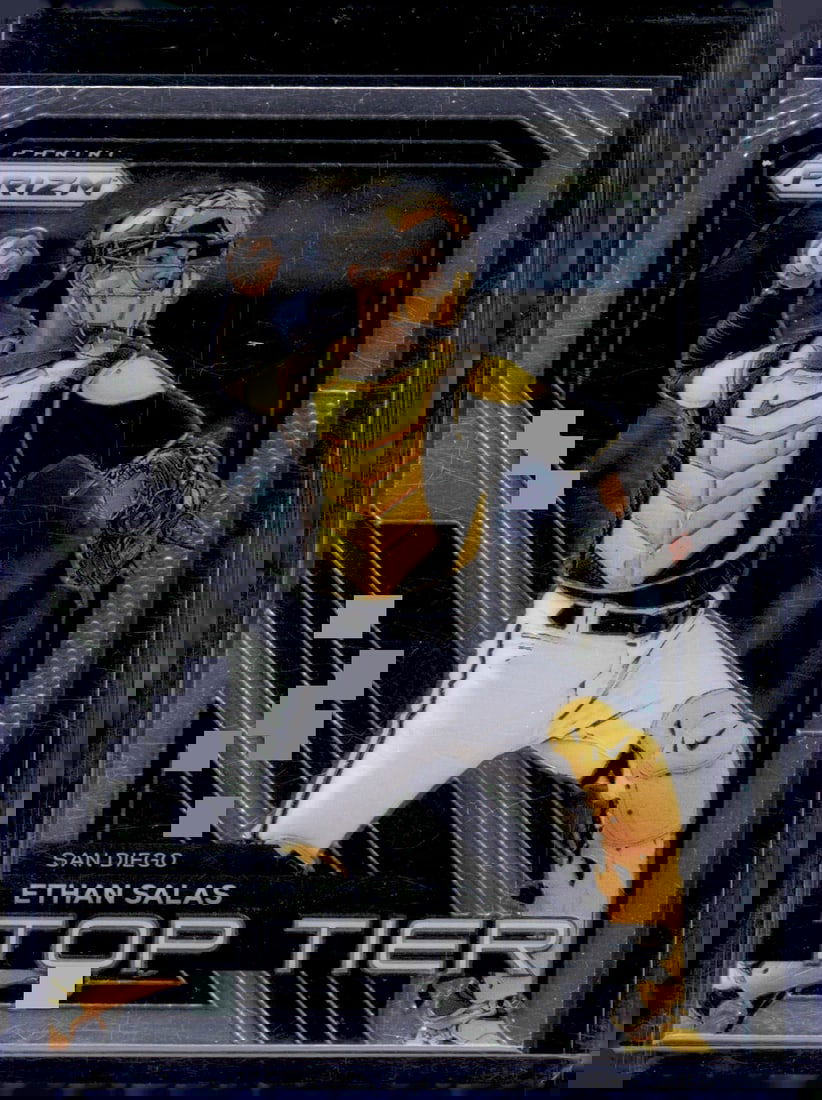 Ethan Salas Top Tier 2024 Panini Prizm #5 Padres Baseball Card (1 of 2)