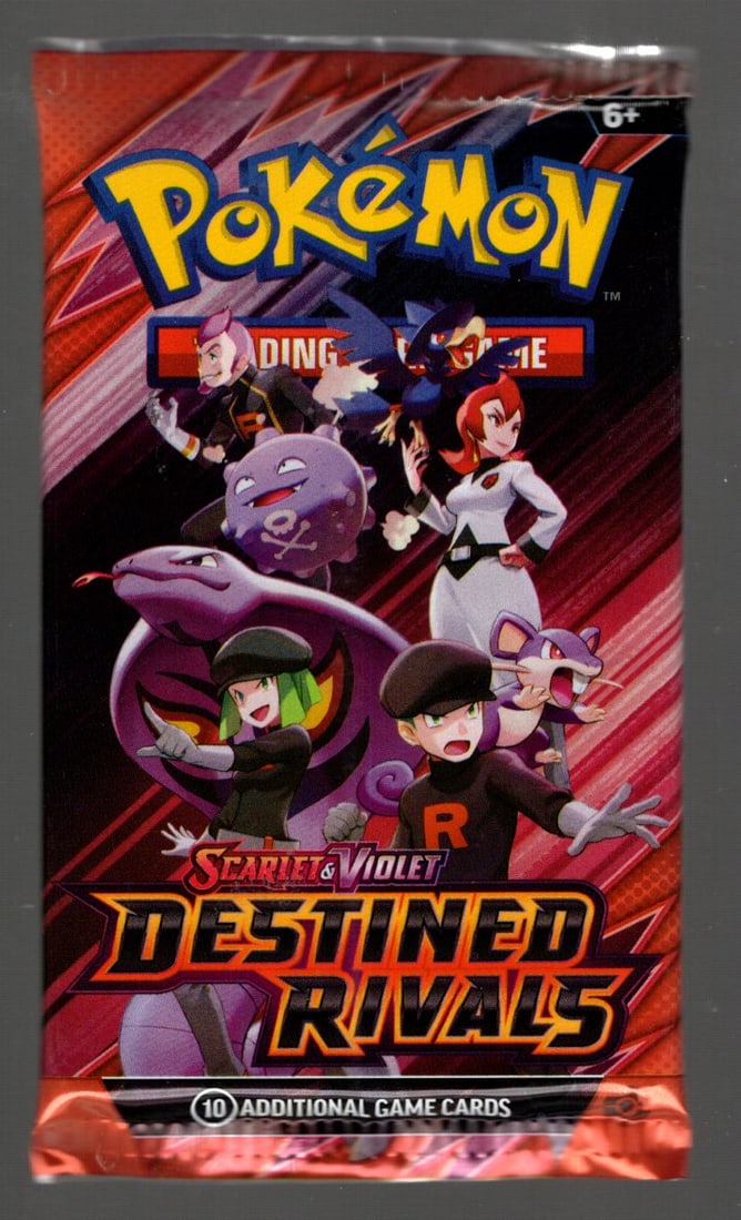 2024 Pokemon Scarlet & Violet Destined Rivals 10 Card Booster Pack Charizard: Pokemon Trading Card Game Cards, Charizard, Pikachu, Houndoom, Ex, Referse Holo, Holo, Rare Cards, Secret Rare Cards, Full Art Cards, Evee, 3 Stars Ultra Rare Cards, Double Star