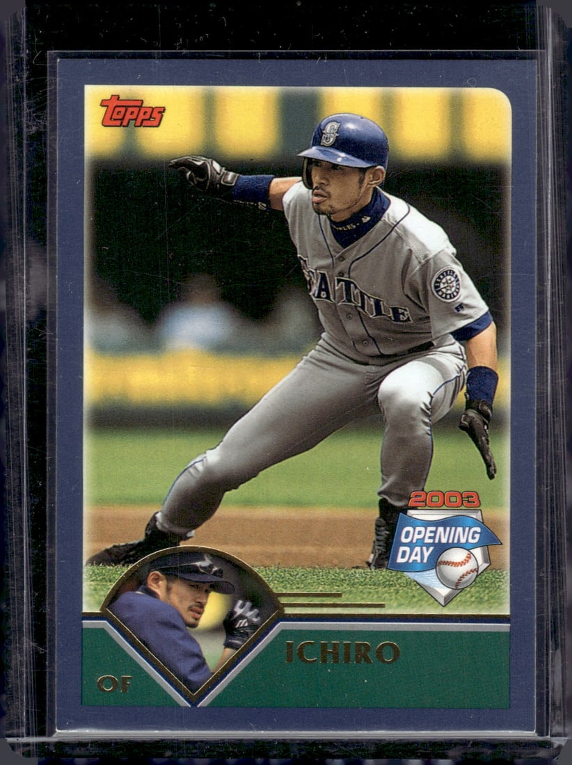 Ichiro 2003 Topps Opening Day #90 Mariners Baseball Card (1 of 2)
