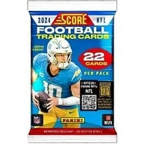 2024 Score Football BLASTER BOX PACK 22 CARDS - Jayden Daniels, Bo Nix, Caleb Williams, Drake Maye (1 of 1)
