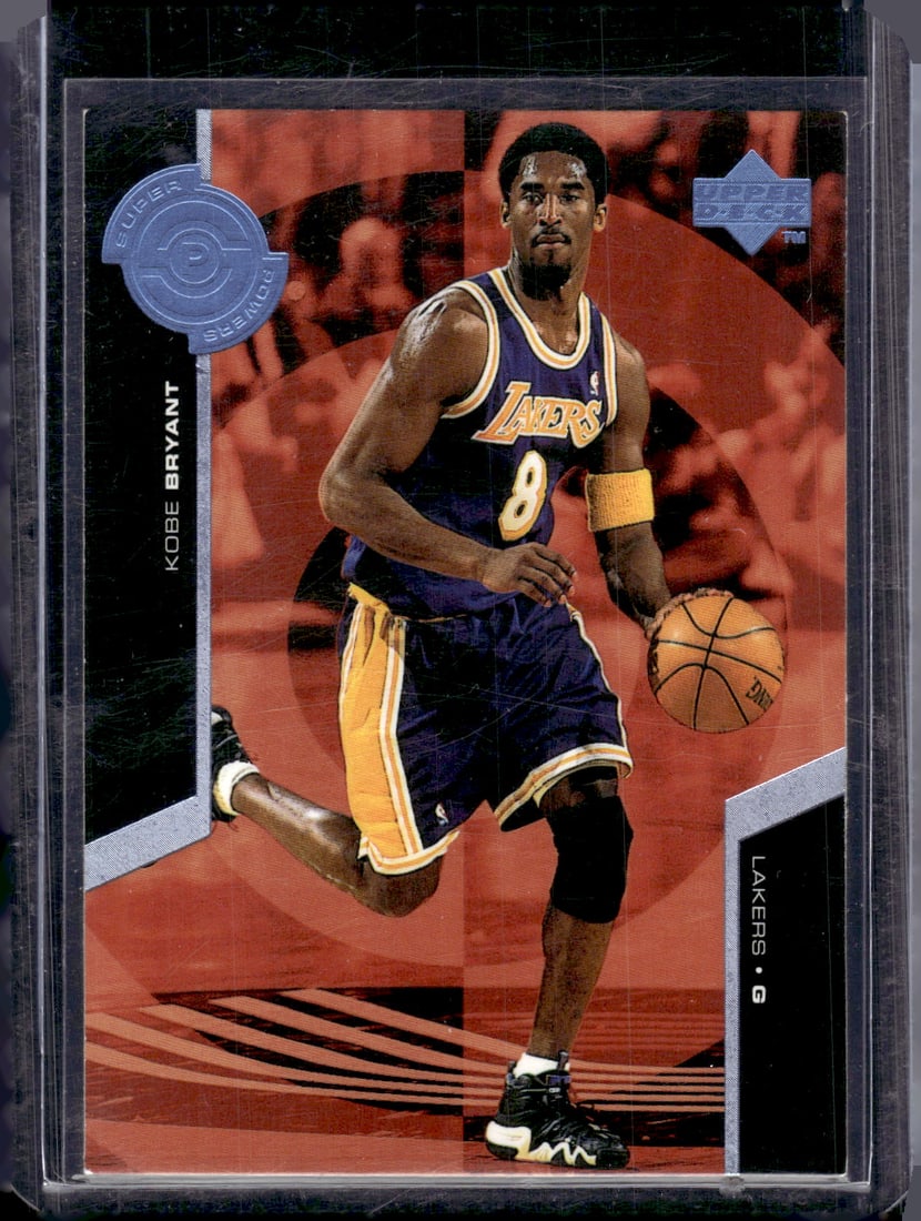 Kobe Bryant Super Powers 1998-99 Upper Deck #S13 Lakers Basketball Card (1 of 2)