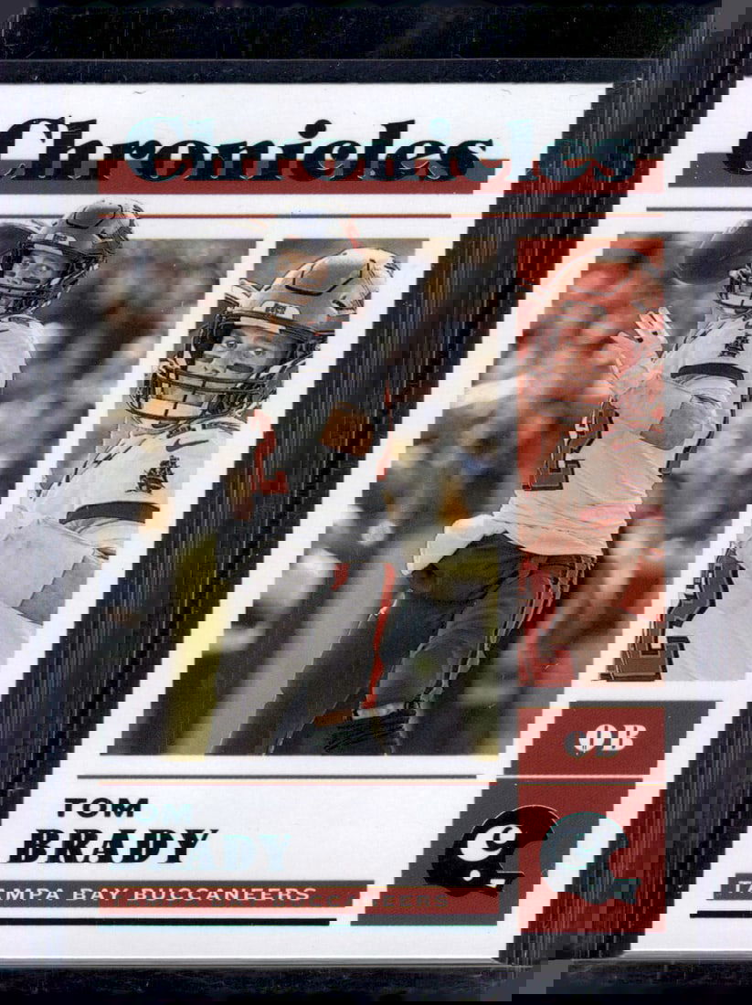 Tom Brady Teal 2022 Panini Chronicles #25 Buccaneers, Patriots (1 of 2)