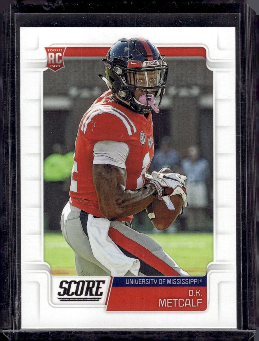 DK Metcalf Rookie Card 2019 Panini Score #352 Ole Miss, Steelers (1 of 2)