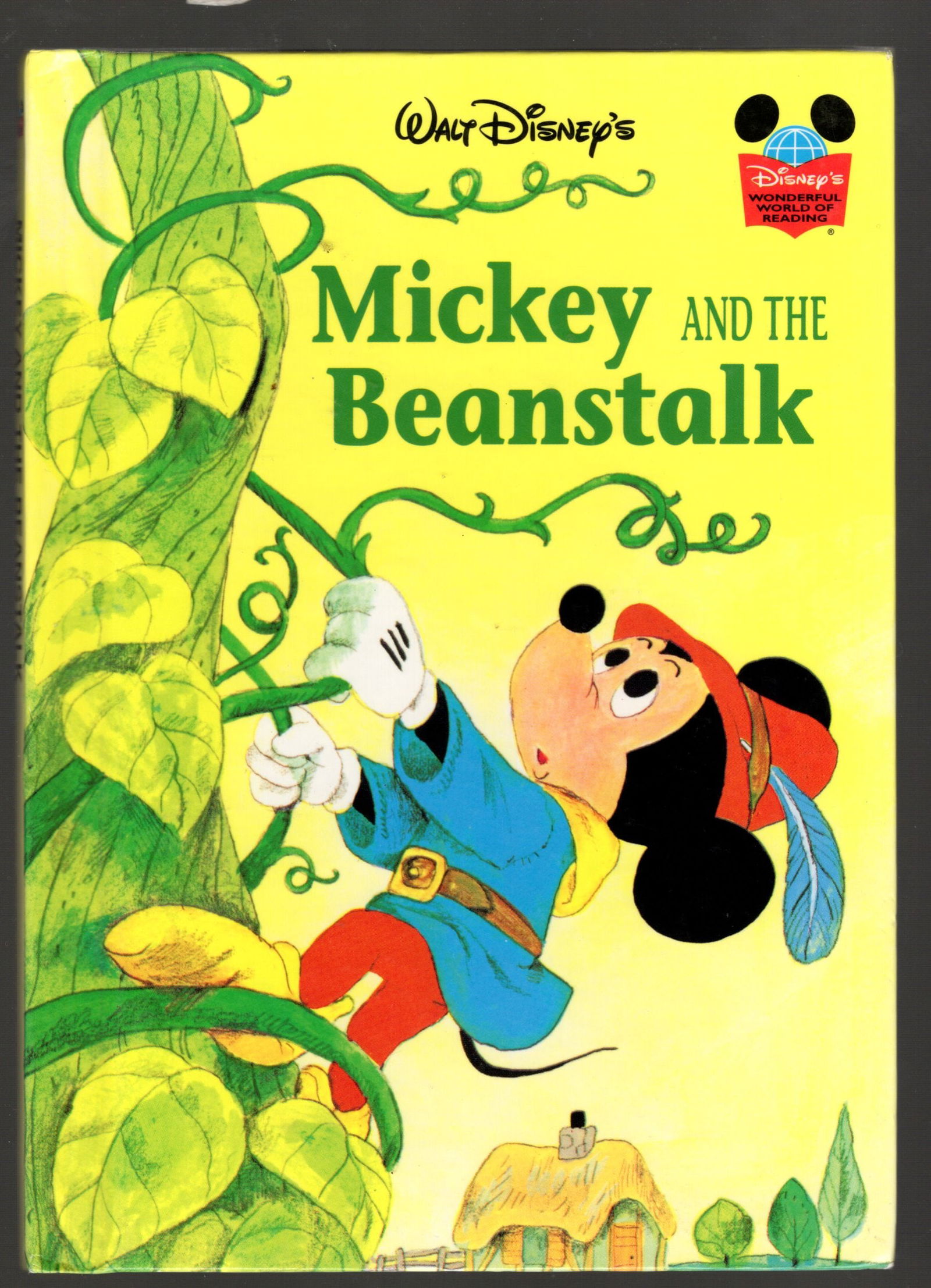 Vintage Disney Wonderful World of Reading Mickey & the Beanstalk 1973 Nearly New Condition (1 of 3)
