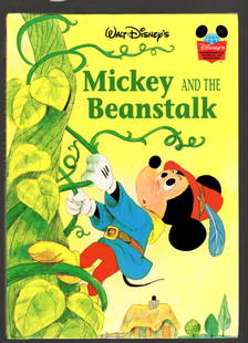 Vintage Disney Wonderful World of Reading Mickey & the Beanstalk 1973 Nearly New Condition: Walt Disney, Disney World, Disney Land, Disney Movies & Cartoons, Memorabilia for Sale Onine, Children's Educational Toys and Books, Mickey & Minnie Mouse, Donald Duck, Picture Book, Bedtime Stories,