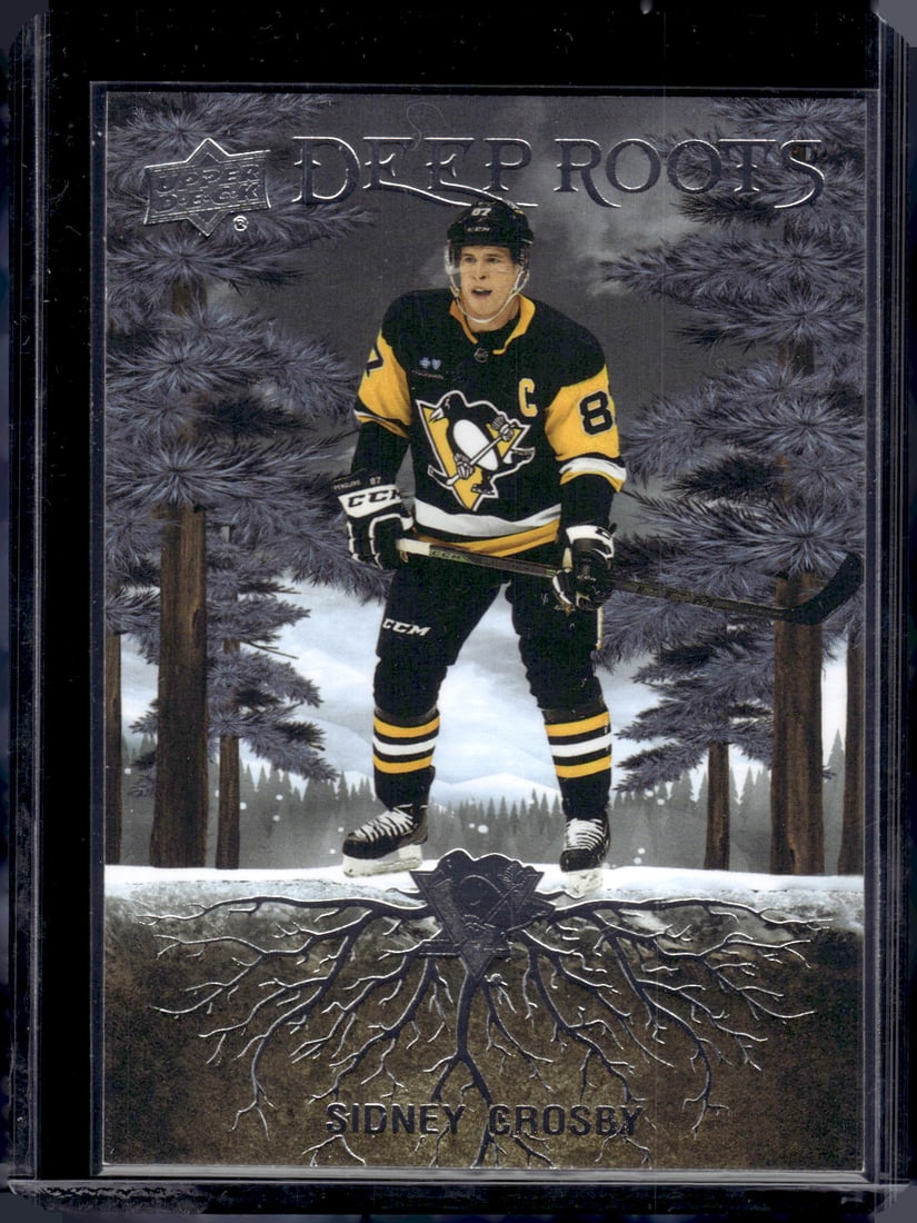 Sidney Crosby Deep Roots 2023-24 Upper Deck #DR-17 Pittsburgh Penguins NHL (1 of 2)