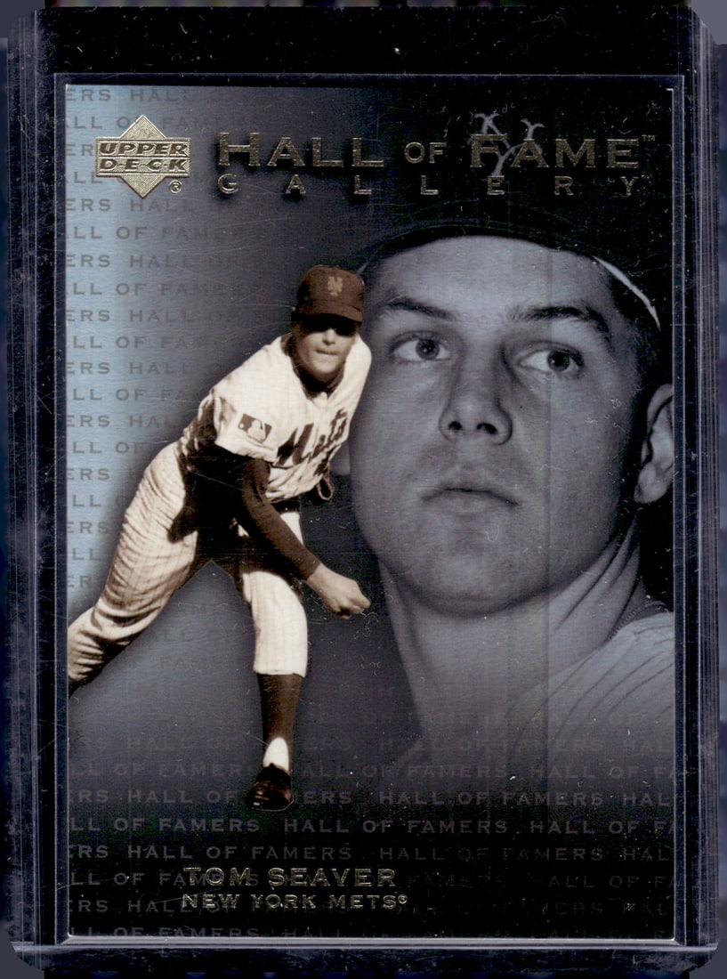 Tom Seaver Hall of Fame Gallery 2001 Upper Deck #G2 Mets Baseball Card (1 of 2)