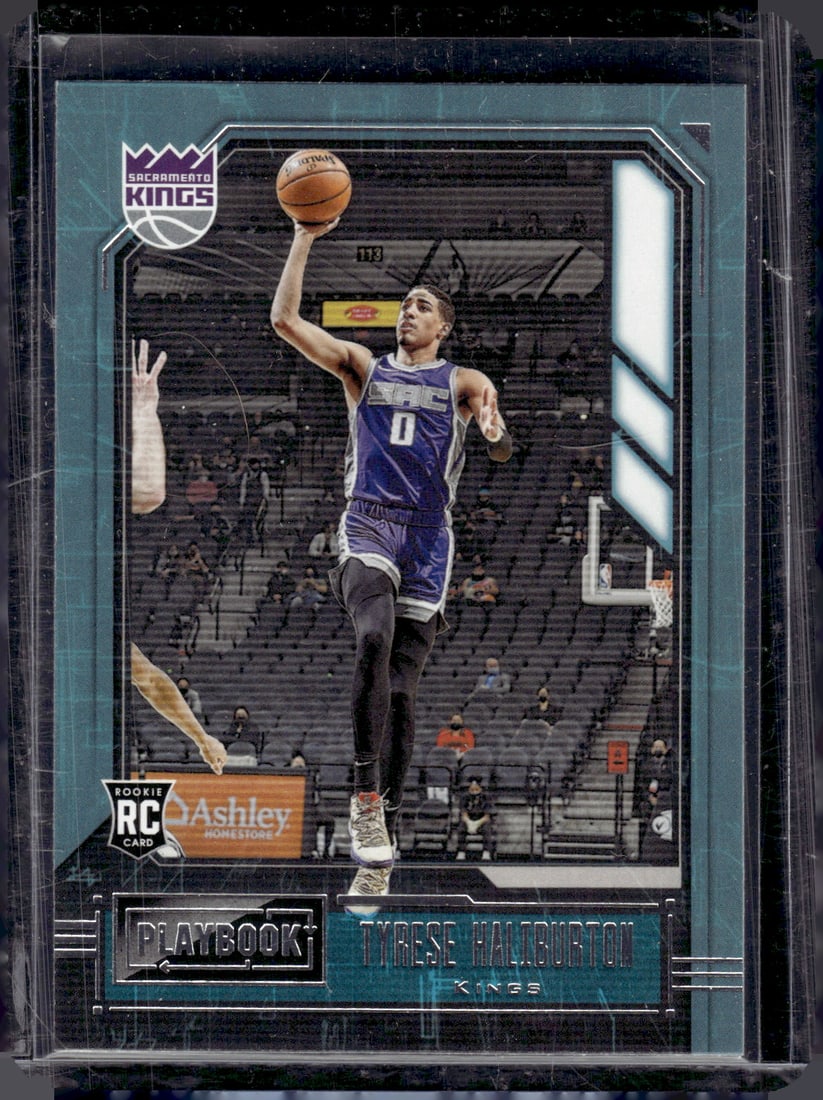 Tyrese Haliburton Rookie Card 2020-21 Chronicles Playbook #188 Kings, Pacers NBA: Panini Select, Prizm, Mosaic, Contenders, Revolution, Phoenix, NBA Hoops, Rookie NFL Sports Trading Cards, Silver, SP, SSP, Wave Prizms, Numbered Cards, Basketball sports Cards for Sale Near Me, NBA C