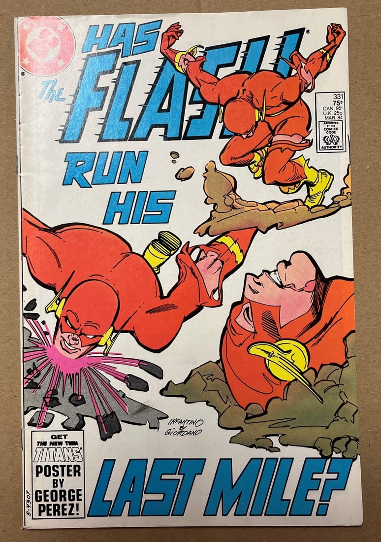 Flash Vintage DC Comic Book, #331 1984 March, See pictures for condition (1 of 3)