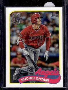 Shohei Ohtani 35th Anniversary 2024 Topps #89B-16 Angels, Dodgers: Topps Baseball MLB Trading & Sports Cards, Sports Cards for Sale Near Me, World Series & Hall of Fame Players Memorabilia, Refractors, X-Fractors, Numbered, SP, SSP, Valuable Auction Memorabilia Lots