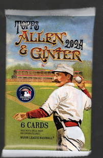 2024 Topps Allen & Ginter Baseball BLASTER BOX PACK - Elly De La Cruz Rookie Cards: Topps Baseball MLB Trading & Sports Cards, Rookie Cards, Sports Cards for Sale Near Me, Cardinals, Refractors, Chrome,