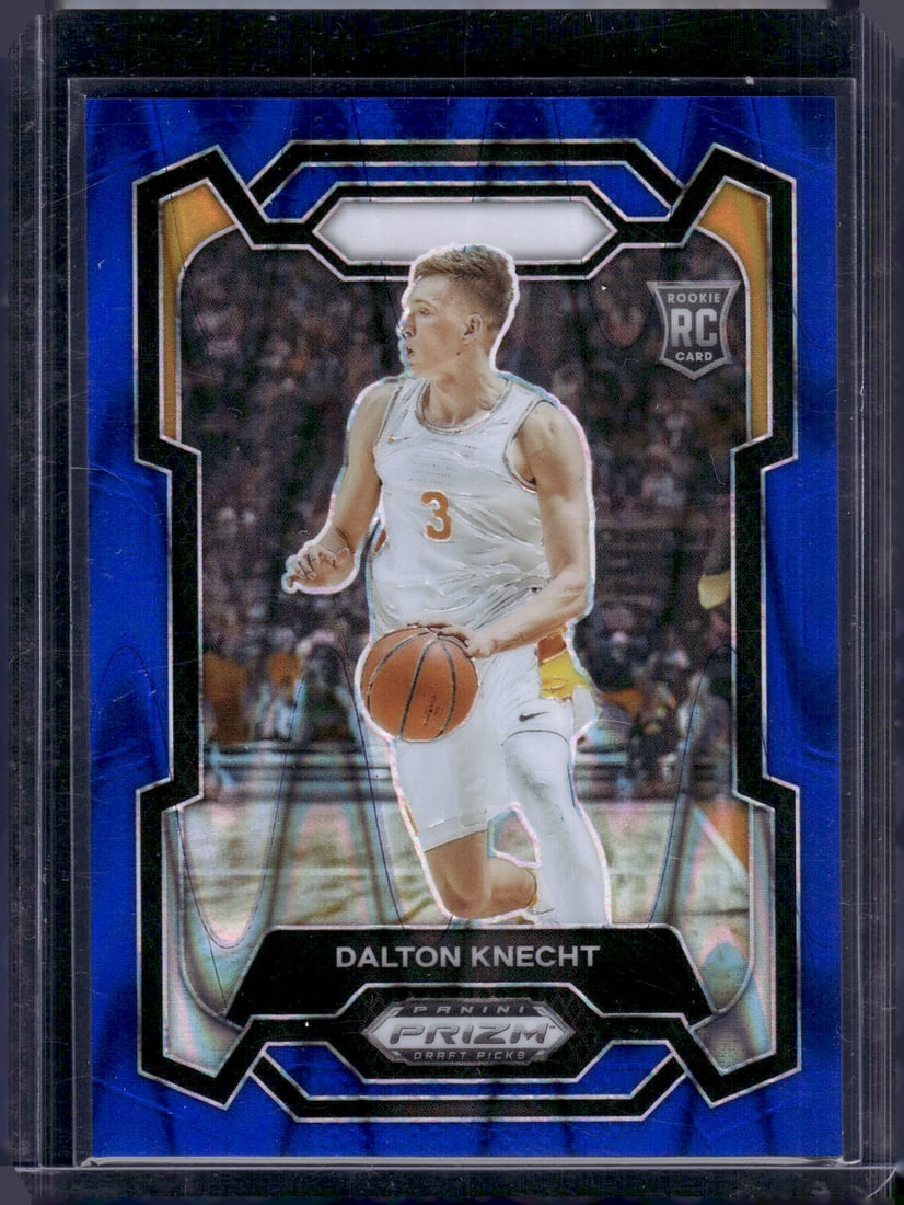 Dalton Knecht Rookie Card Blue Seismic /149 2024 Prizm Draft Picks #50 Lakers (1 of 2)