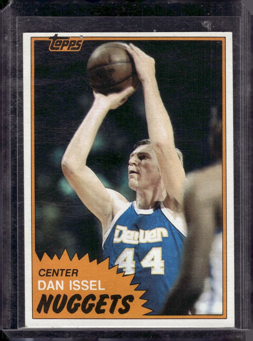Dan Issel 1981 Topps #11 Nuggets Basketball Card (1 of 1)