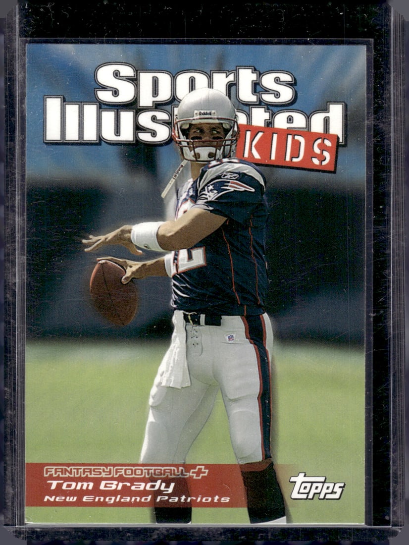 Tom Brady Sports Illustrated Kids 2006 Topps #S123 Patriots Football Card (1 of 2)