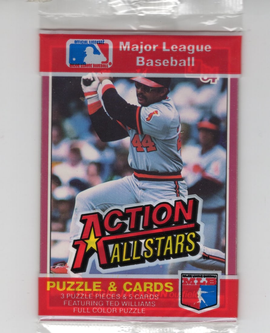 1984 Donruss Action All-stars Baseball Jumbo Card Pack - You Receive the Pack Pictured: Vintage Valuable Donruss Baseball MLB Trading & Sports Cards, Robin Yount, George Brett, Rickey Henderson, Nolan Ryan, Old Sports Cards for Sale Near Me, Oversized Sports Cards, World Series & Hall of