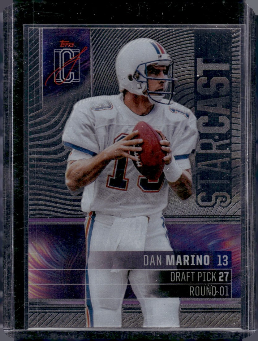 Dan Marino Starcast Acetate 2024 Topps Signature Class #SC-9 Miami Dolphins (1 of 2)