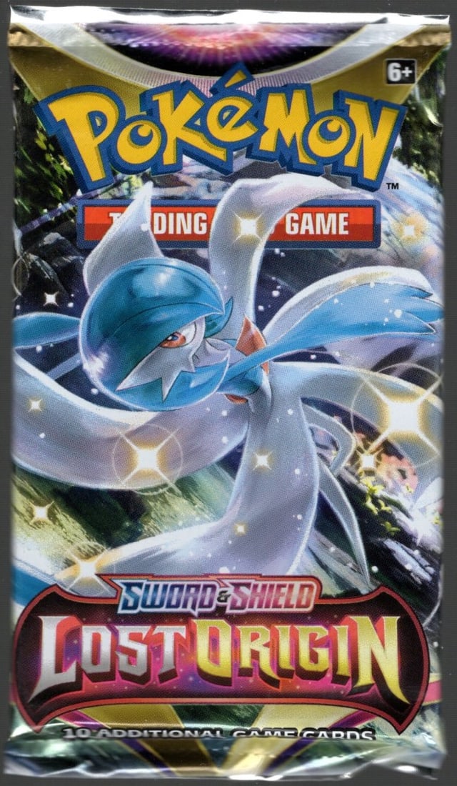 Pokemon Sword and Shield Lost Origin 10 Card Booster Pack Charizard Pikachu Holo Rare Cards (1 of 1)
