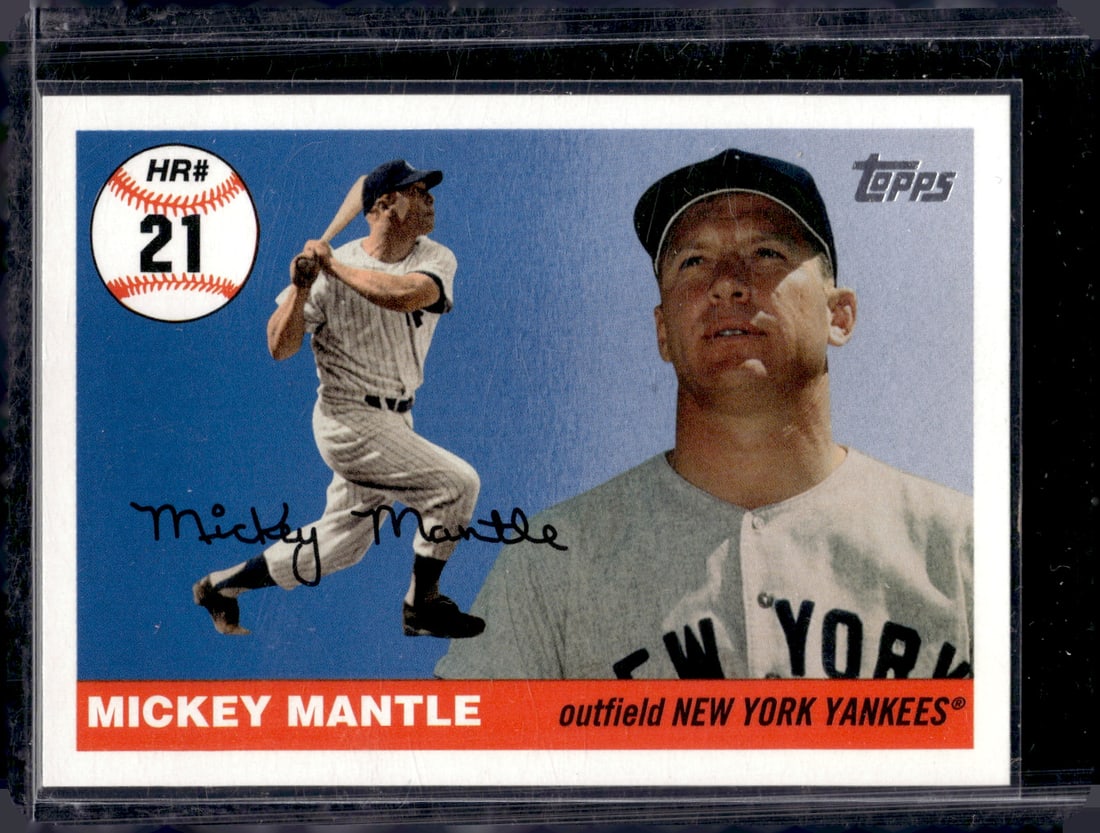 Mickey Mantle Home Run History 2006 Topps #MHR21 Yankees (1 of 2)