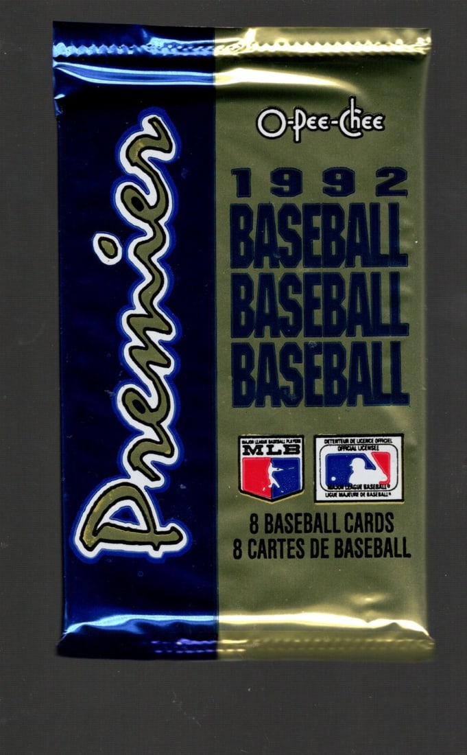 1992 O Pee Chee Baseball Cards Retail Box Pack: O Pee Chee Vintage Baseball MLB Trading & Sports Cards, World Series & Hall of Fame Players, Old Sports Cards for Sale Near Me, Valuable Auction Memorabilia Lots For Sale On Line, Tony Gwynn, Rickey H