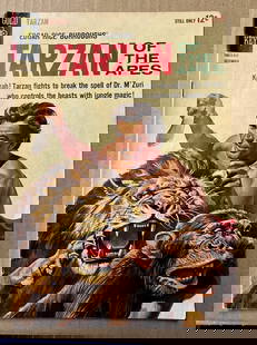 Tarzan Vintage Gold Key Comic Book, 1963 December #139, 1st Appearance of Korak Son of Tarzan: All Comic Books come Bagged, Boarded, and Sleeved in a Hard PVC Top Loader, Shipping is a little more than baseball cards due to the cost of supplies, Super Heroes Collectibles, Auction Magazine Lots
