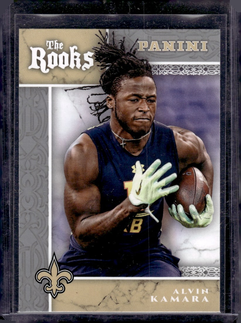 Alvin Kamara Rookie Card 2017 Panini #RO-AK Saints Football Card (1 of 2)