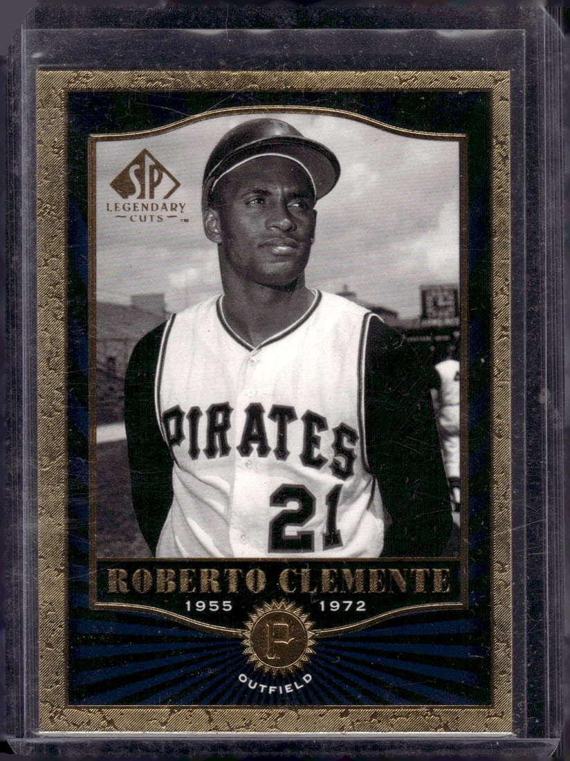 Roberto Clemente SP Legendary Cut 2001 Upper Deck #60 Pittsburgh Pirates (1 of 2)