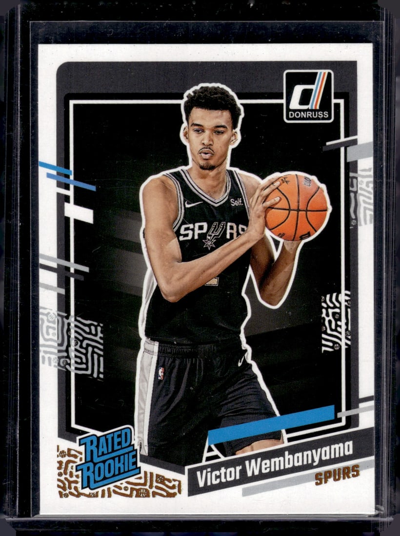 Victor Wembanyama Rookie Card 2023-24 Panini Donruss #220 San Antonio Spurs: Donruss Basketeball NBA Sports & Trading Cards, SP, SSP, NBA Championship & Hall of Fame Player Cards, Valuable Auction Memorabilia Lots Sold On Line, Sports Cards for Sale Near Me