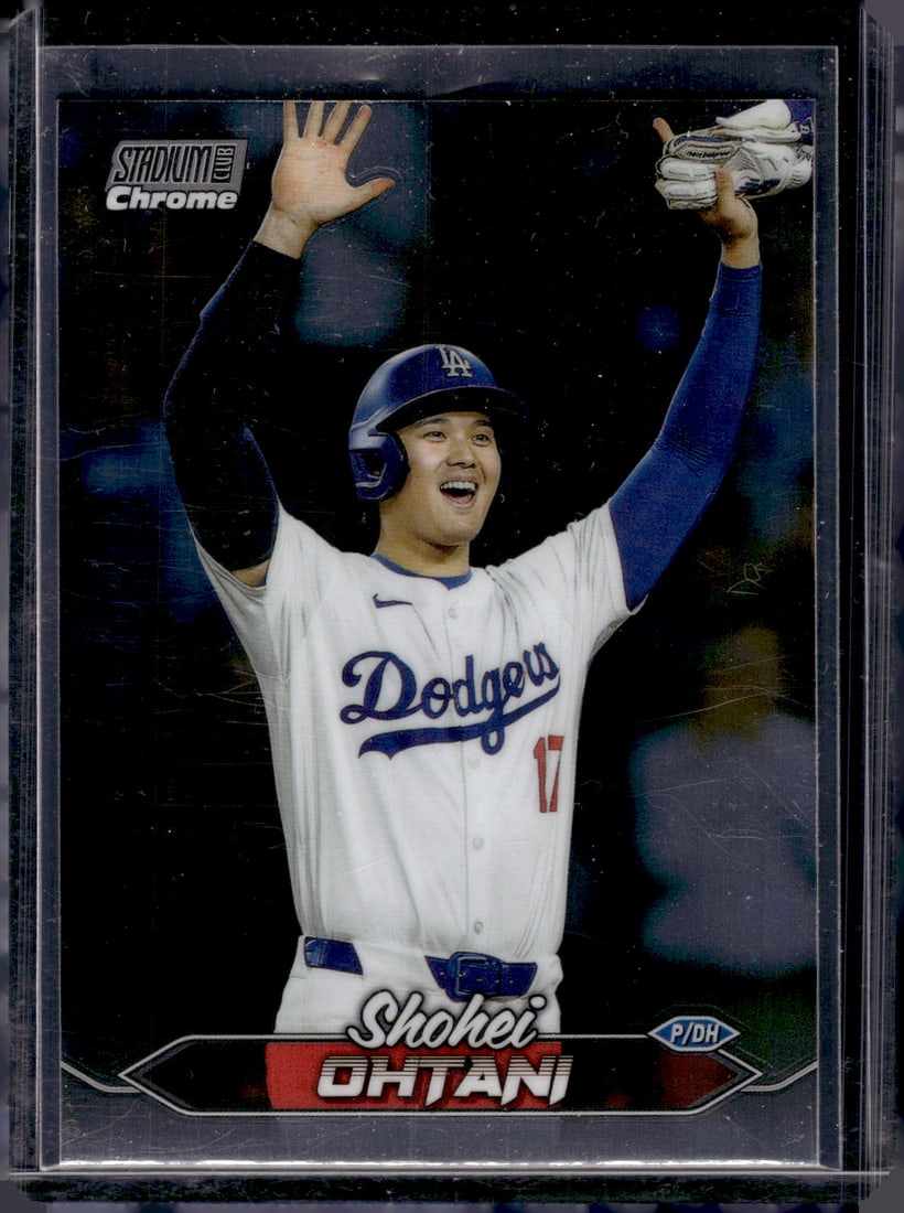 Shohei Ohtani 2024 Topps Stadium Club Chrome #200 Dodgers Baseball Card (1 of 2)