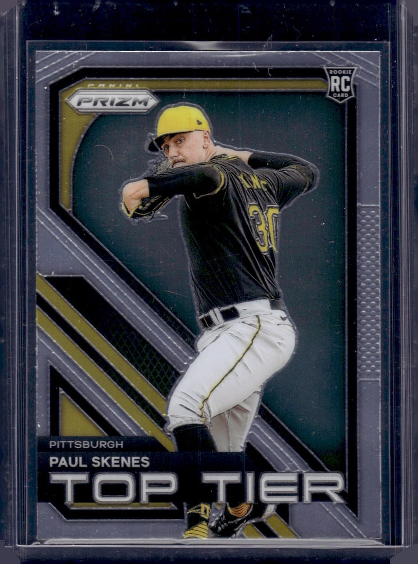 Paul Skenes Rookie Card Top Tier 2024 Panini Prizm #21 Pirates Baseball Card (1 of 2)