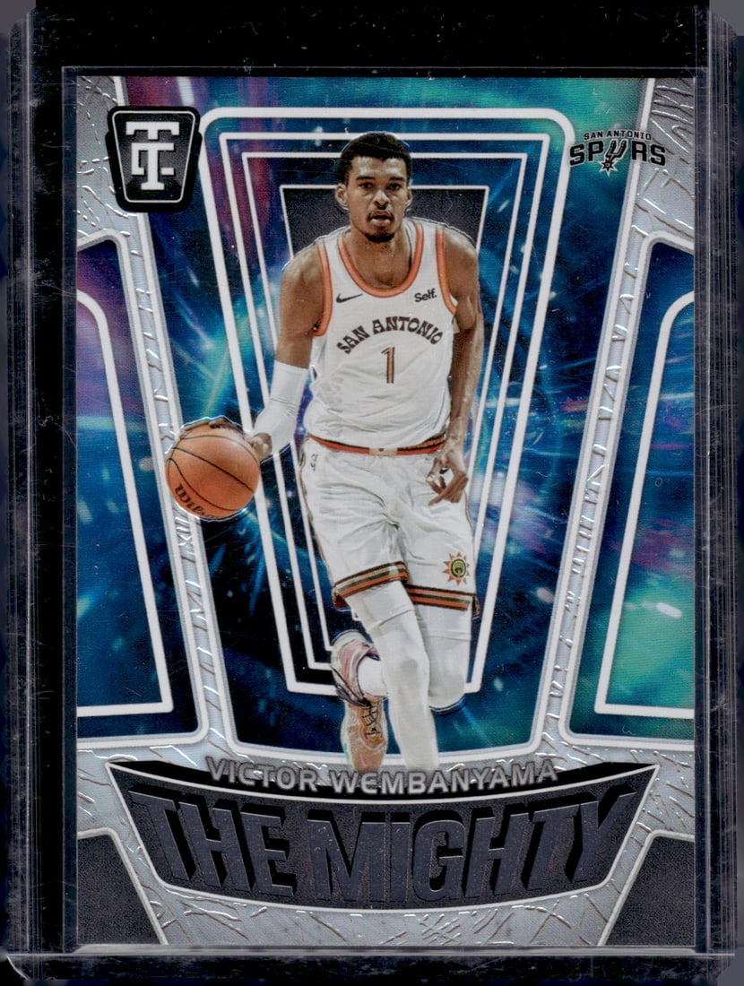 Victor Wembanyama The Mighty 2024-25 Totally Certified #19 Spurs Basketball Card (1 of 2)