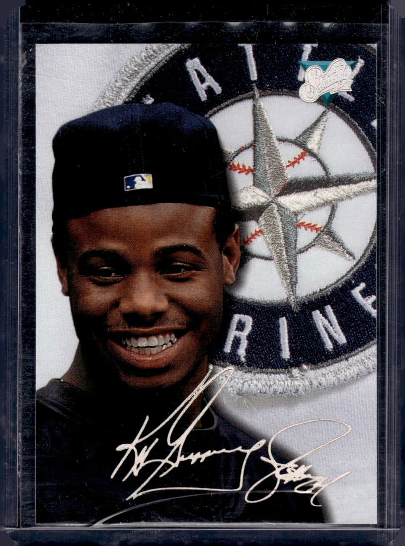 Ken Griffey Jr. 1993 Leaf Studio #96 Seattle Mariners Baseball Card (1 of 2)