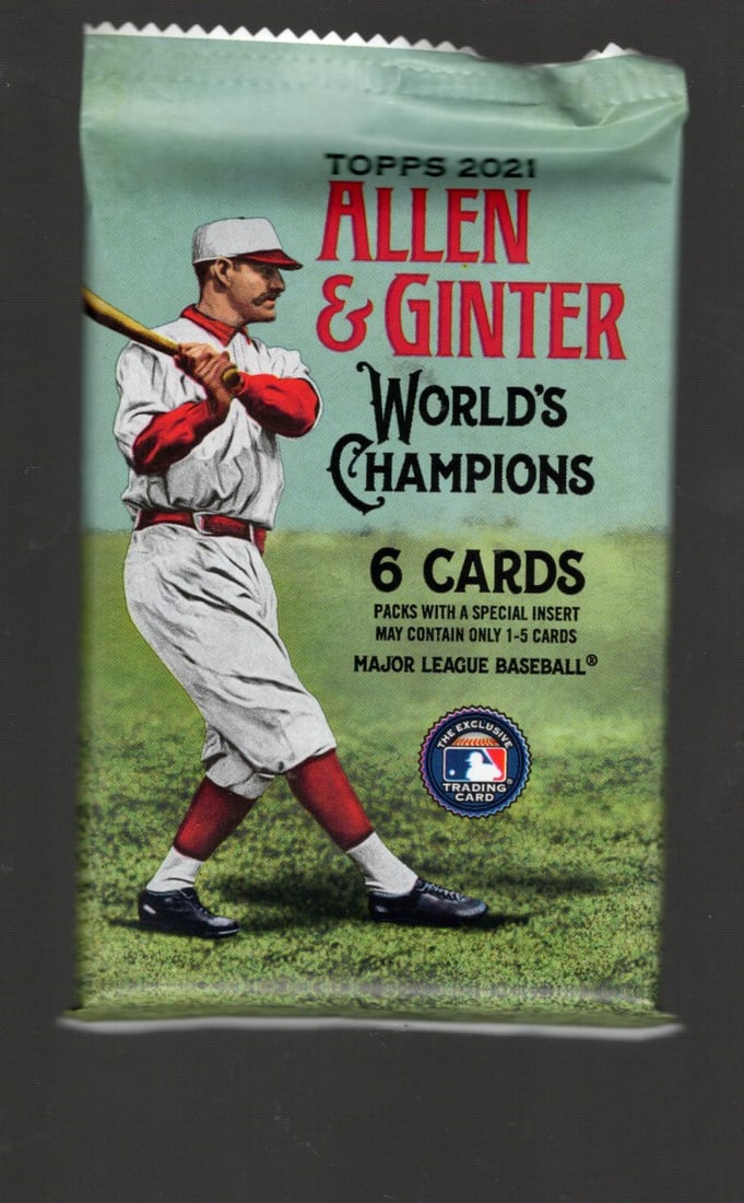 2021 Topps Allen & Ginter Baseball BLASTER BOX PACK (1 of 1)