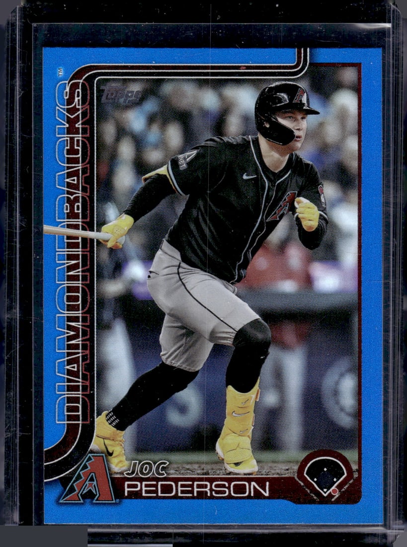 Joc Pederson Blue Foil /150 2025 Topps Series One #127 Diamondbacks: Topps Baseball MLB Trading & Sports Cards, Sports Cards for Sale Near Me, World Series & Hall of Fame Players Memorabilia, Refractors, X-Fractors, Numbered, SP, SSP, Valuable Auction Memorabilia Lots
