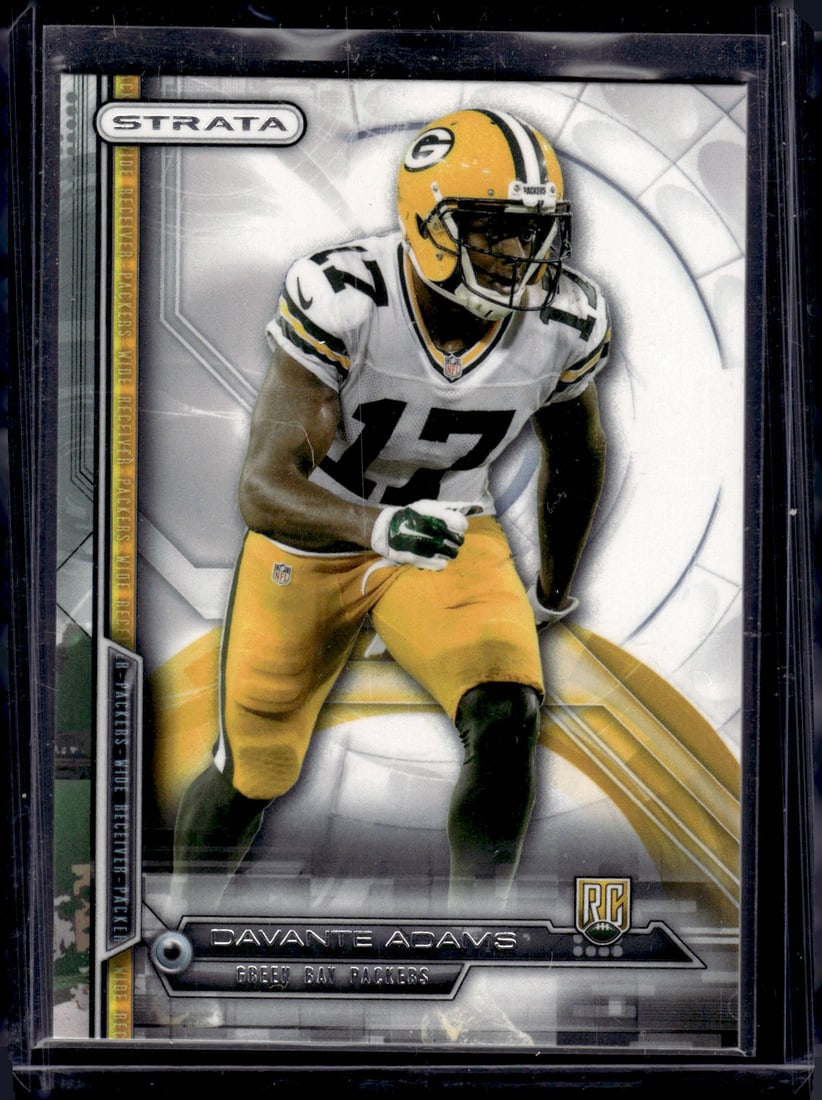 Davante Adams Rookie Card 2014 Topps Strata #133 Green Bay Packers, Raiders (1 of 2)