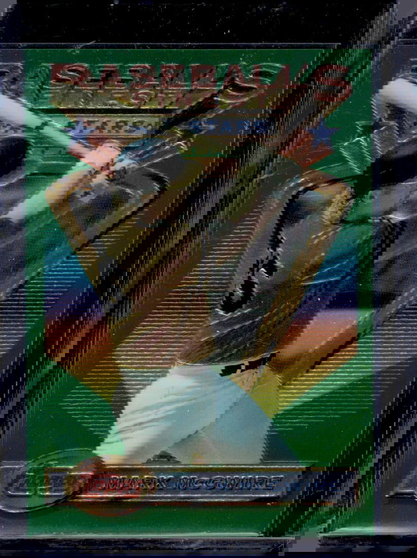 Mark McGwire Baseball's Finest All Stars 1993 Topps #92 Athletics Baseball Card (1 of 2)