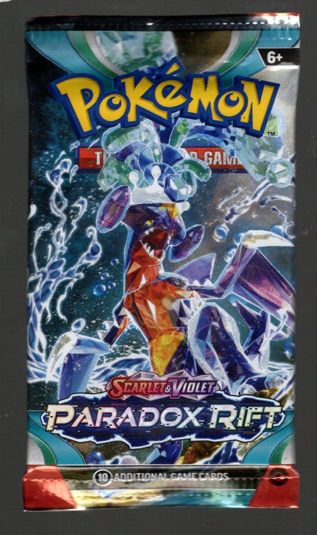 2023 Pokemon Scarlet & Violet Paradox Rift 10 Card TCG Booster Pack, Charizard, Pikachu, Holo: Pokemon Trading Card Game Cards, Charizard, Pikachu, Houndoom, Ex, Referse Holo, Holo, Rare Cards, Secret Rare Cards, Full Art Cards, Evee, 3 Stars Ultra Rare Cards, Double Star