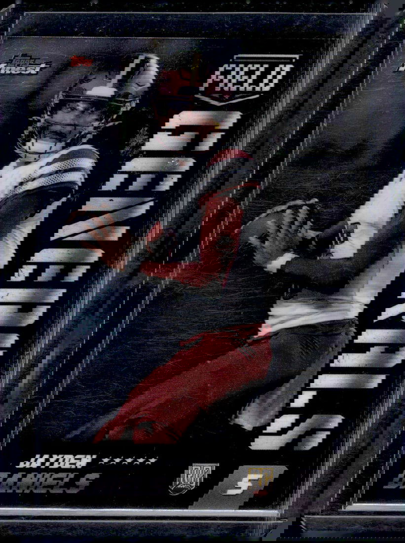 Jayden Daniels Rookie Card Field Generals 2024 Topps Finest #FG-18 Commanders (1 of 2)