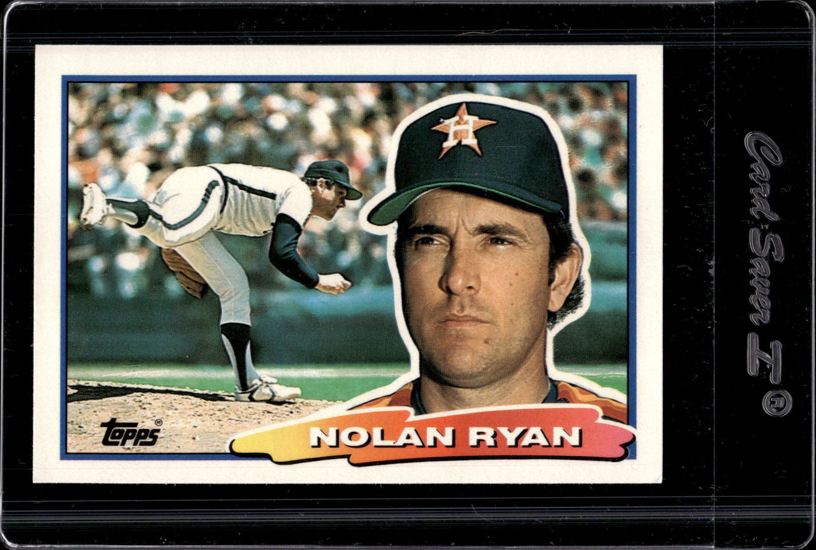Nolan Ryan 1988 Topps Big #29 Houston Astros Baseball Card (1 of 2)