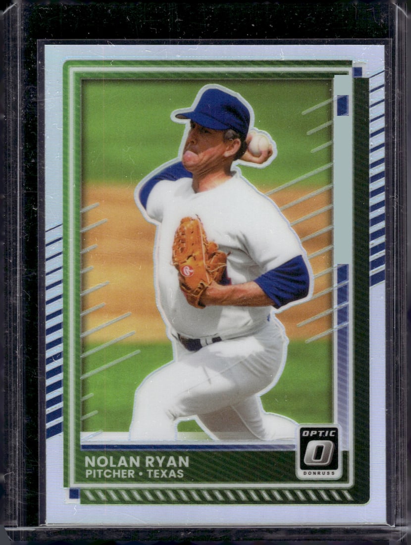 Nolan Ryan Optic Holo Prizm 2025 Donruss #44 Texas Rangers Baseball Card (1 of 2)