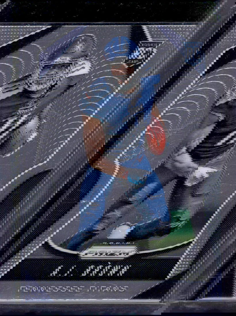 Aj Brown Rookie Card 2019 Panini Prizm #344 Titans, Eagles Football Card (1 of 2)