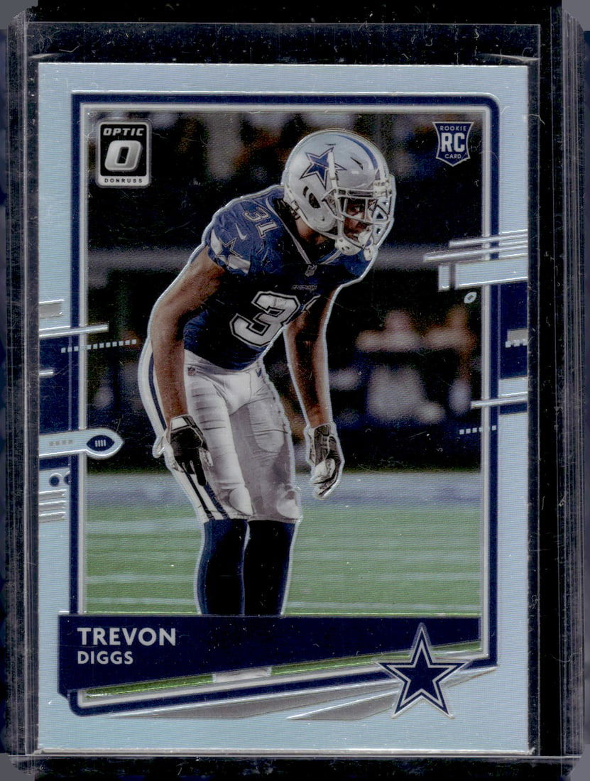Trevon Diggs Rookie Card Holo Prizm 2020 Donruss Optic #110 Dallas Cowboys (1 of 2)