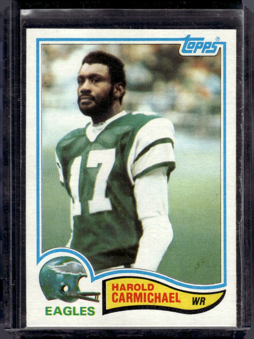 Harold Carmichael 1982 Topps #440 Eagles Football Card (1 of 2)