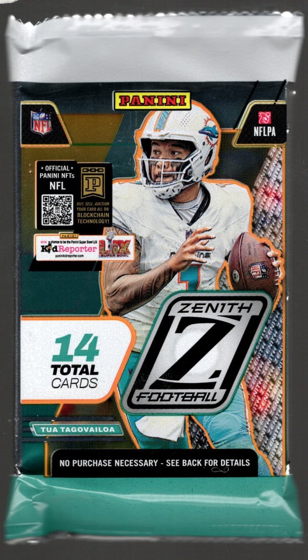 2024-25 Panini Zenith Football Cards Mega Box Pack, Sports Cards,Jayden Daniels: Panini Rookie Football NFL Trading & Sports Cards, Rookie Cards in This Set are Jayden Daniels, Bo Nix, Drake Maye, Marvin Harrison, Jr, JJ McCarthy, Football & Sports Cards for Sale Near Me, Silver,