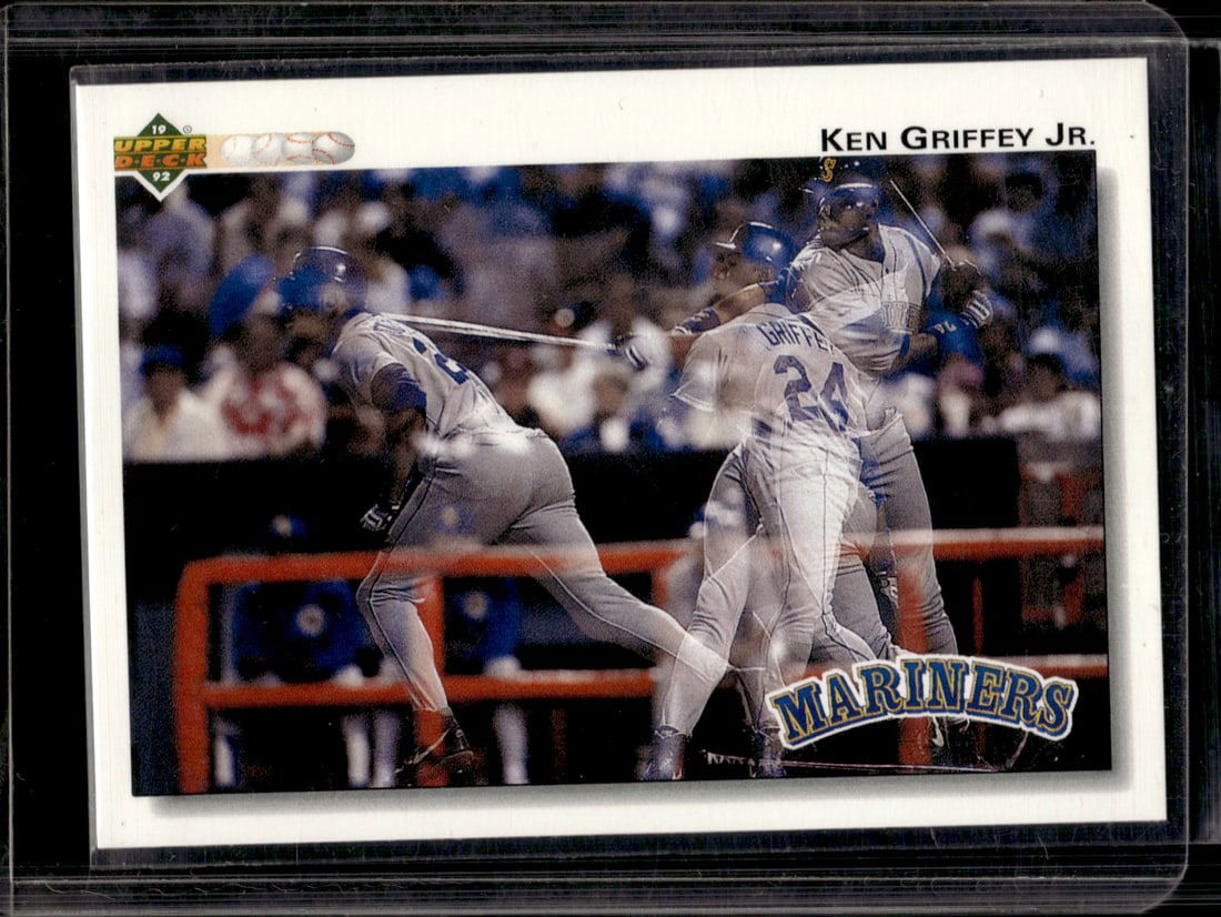 Ken Griffey Jr. 1992 Upper Deck #424 Mariners Baseball Card (1 of 2)