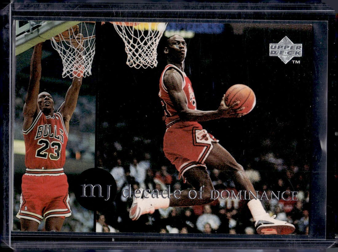Michael Jordan Decade of Dominance 1994 Upper Deck #J3 Chicago Bulls (1 of 2)