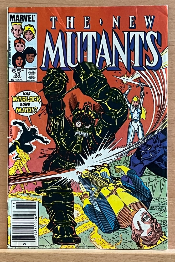 The New Mutants Vintage Marvel Comic Books 1985 #33 1st Appearance of Madripoor (1 of 3)