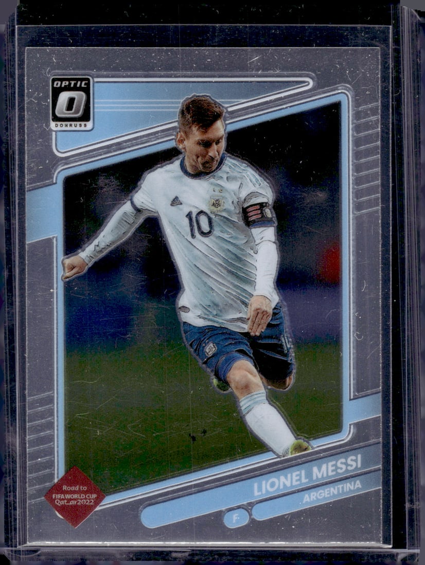 Lionel Messi 2021-22 Donruss Optic Soccer #1 (1 of 2)