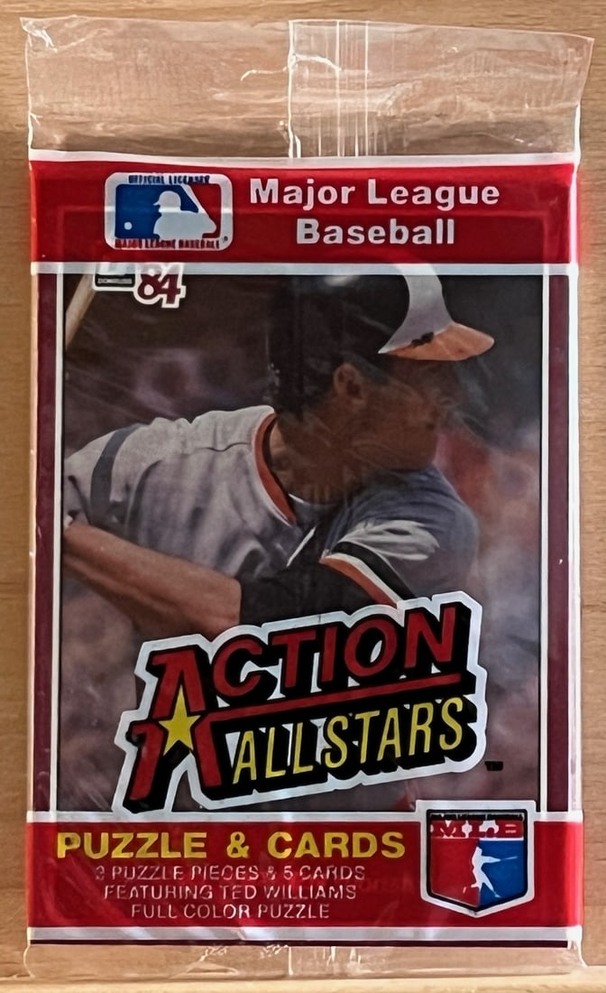 1984 Donruss Action All-stars Baseball Jumbo Card Pack - You Receive the Pack Pictured: Vintage Valuable Donruss Baseball MLB Trading & Sports Cards, Robin Yount, George Brett, Rickey Henderson, Nolan Ryan, Old Sports Cards for Sale Near Me, Oversized Sports Cards, World Series & Hall of